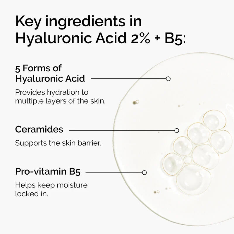 THE ORDINARY HYALURONIC ACID 2%+B5 30 ML