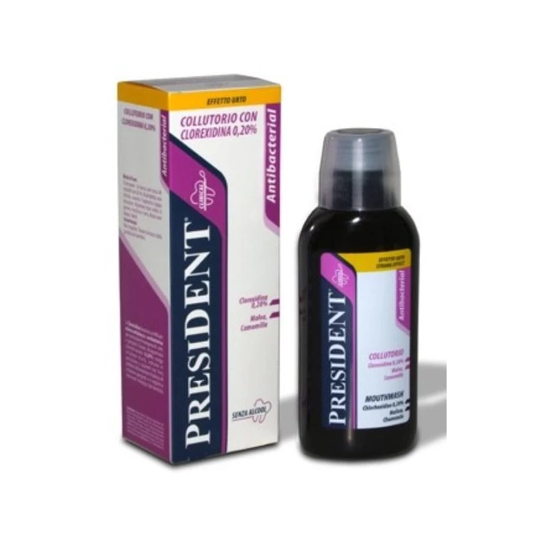 PRESIDENT ANTIBACTERIAL bain de bouche 250 ml