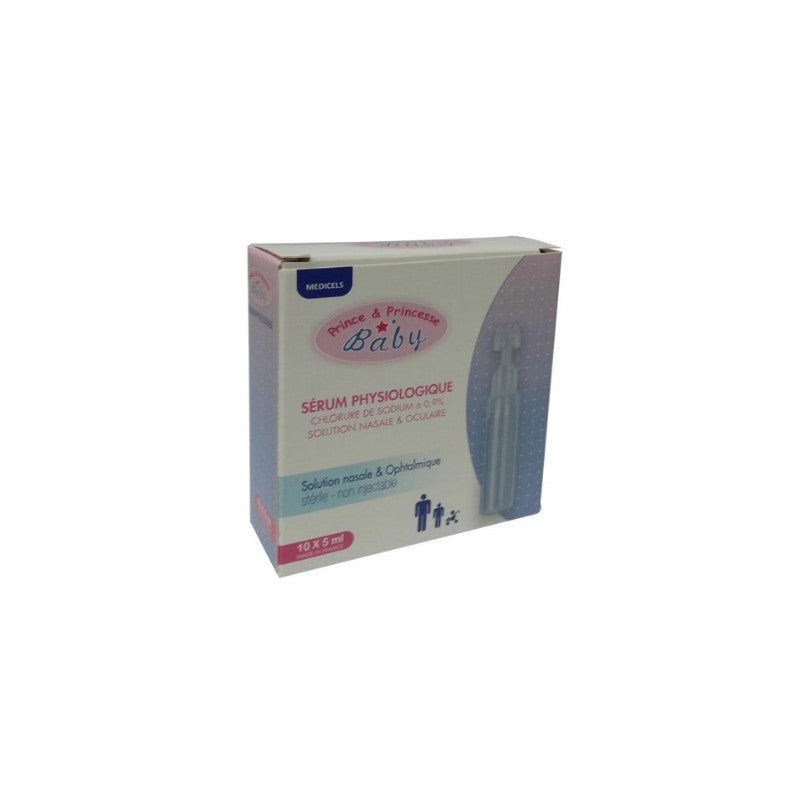 PRINCE &amp; PRINCESSE Sérum Physiologique 10*5ml