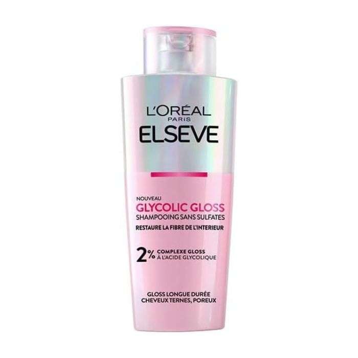 Elseve Glycolic Gloss : Le Rituel Brillance Miroir Sans Sulfate 200 ML