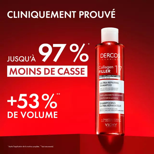 Vichy Dercos Dercos Shampooing Collagen 17 Filler