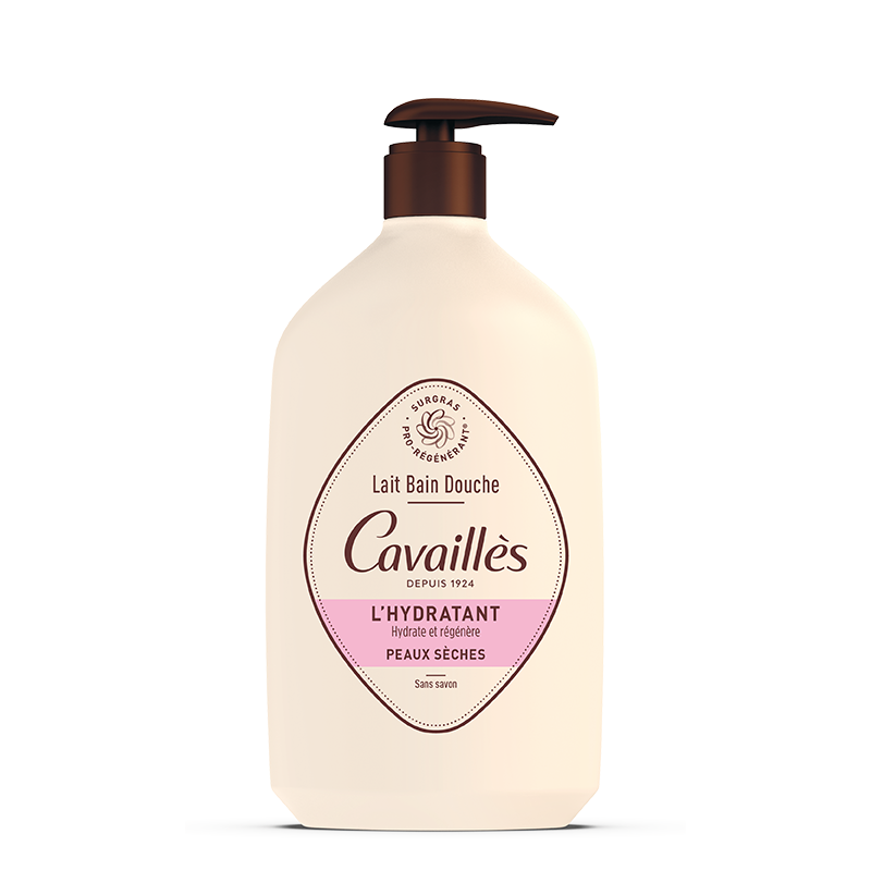 ROGER CAVAILLES LAIT BAIN DOUCHE HYDRATANT 1L