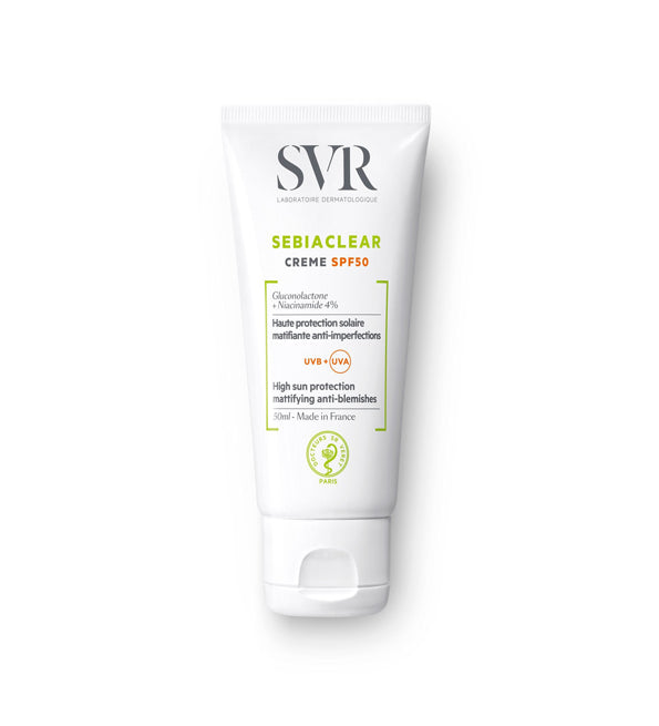 SVR SEBIACLEAR Crème SPF50 40ML