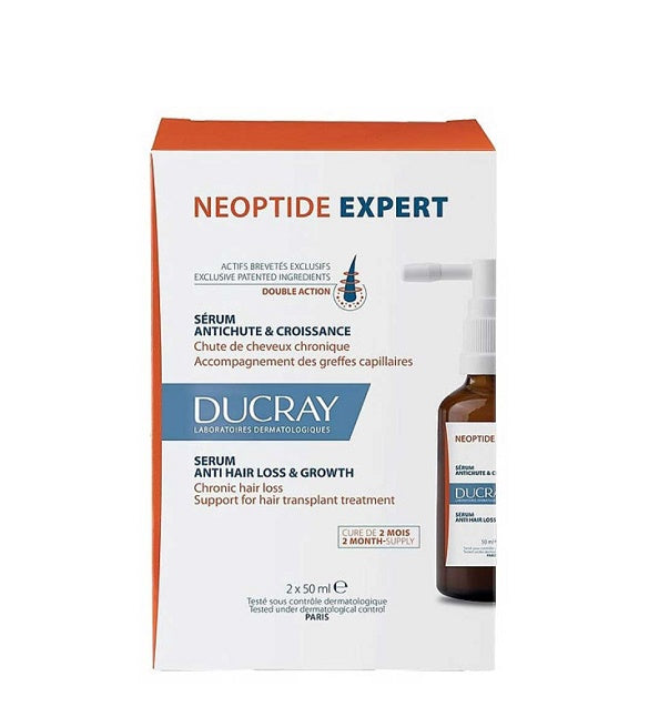 DUCRAY NEOPTIDE EXPERT Sérum Antichute &amp; Croissance 2*50ml