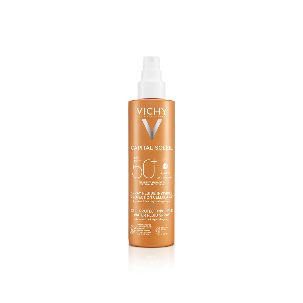 VICHY CAPITAL SOLEIL SPF50+ SPRAY FLUIDE INVISIBLE PROTECTION CELLULAIRE 200ML