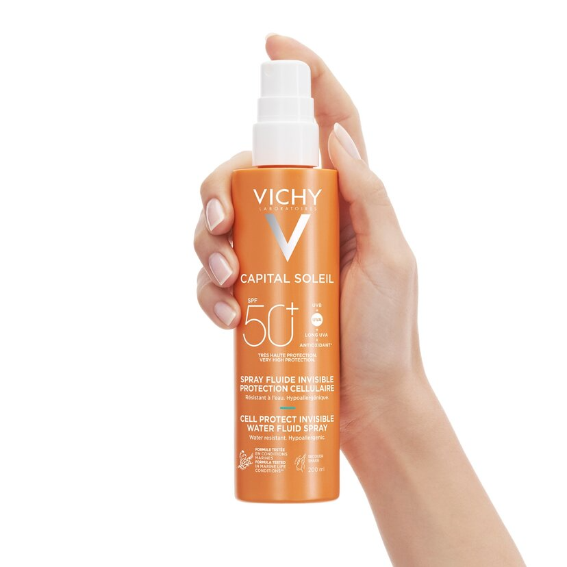 VICHY CAPITAL SOLEIL SPF50+ SPRAY FLUIDE INVISIBLE PROTECTION CELLULAIRE 200ML