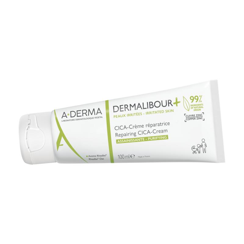 A-D DERMALIBOUR+ CICA Crème réparatrice assainissante 50ML