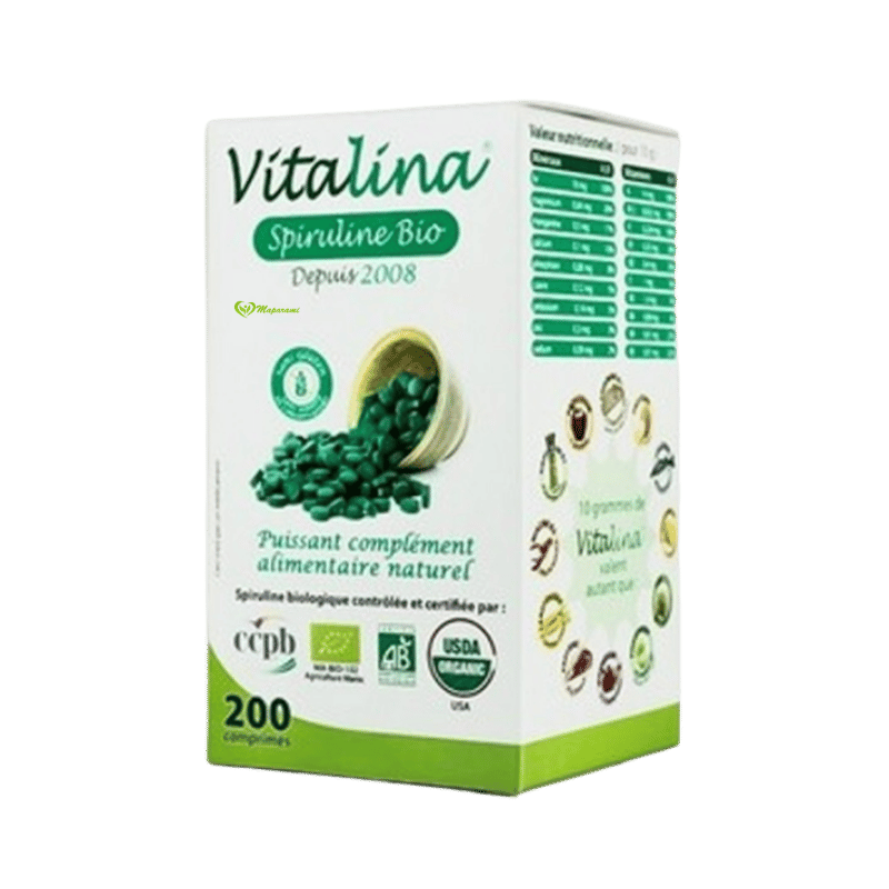 SPIRULINE VITALINA GM 200CPS