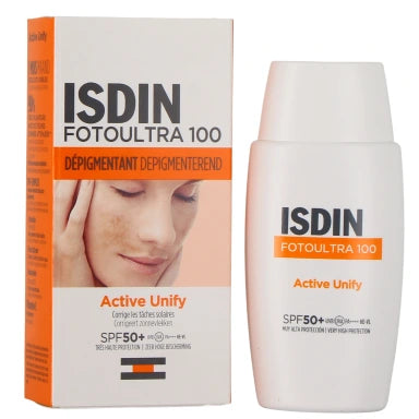 ISDIN Foto Ultra Active Unify Transparent Spf50+ 50ml
